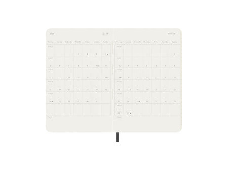 MOLESKINE Agenda de poche 2027, P/A6, softcover, noir