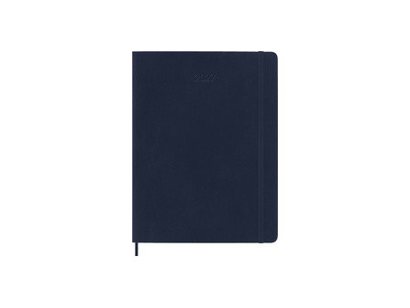 MOLESKINE Agenda 2027, semainier, XL, softcover, noir