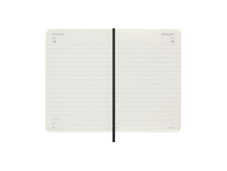 MOLESKINE Agenda de poche 2027, P/A6, softcover, bleu