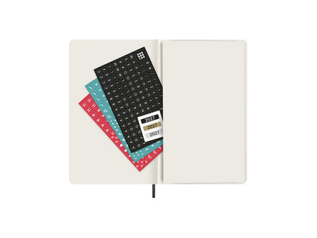 MOLESKINE Agenda 2027, journalier, L/A5, softcover, bleu