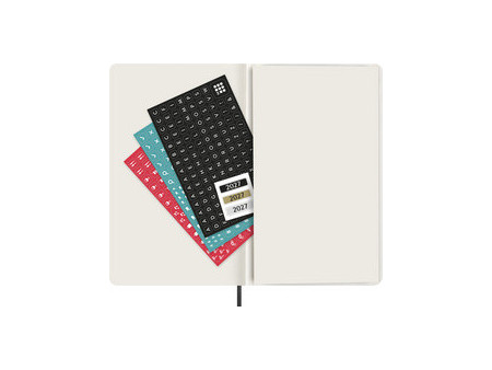 MOLESKINE Agenda 2027, semainier, XL, softcover, bleu