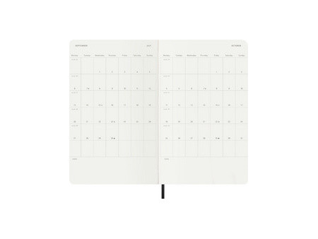 MOLESKINE Agenda 2027, journalier, L/A5, softcover, vert