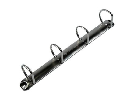 EXACOMPTA Classeur rembordé PVC, 4 anneaux en D, A4+,assorti