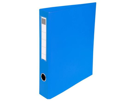 EXACOMPTA Classeur rembordé PVC, 4 anneaux en D, A4+,assorti