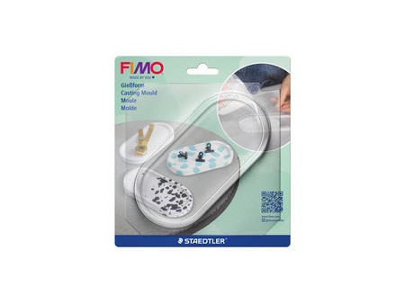 FIMO Moule, carré, transparent