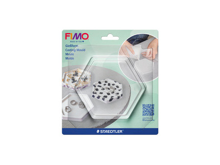 FIMO Moule, carré, transparent