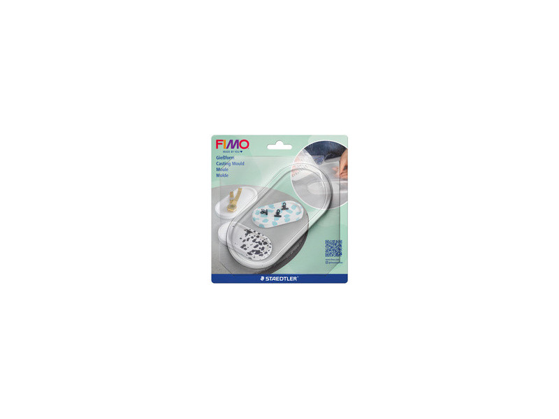 FIMO Moule, ovale, transparent
