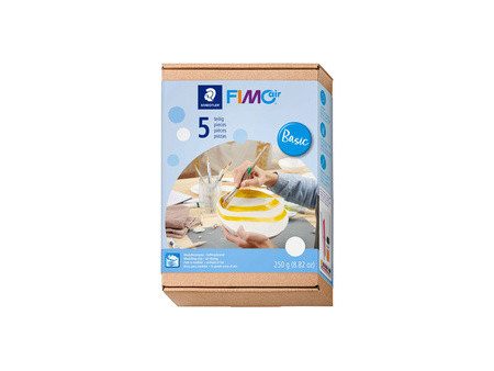 FIMO Kit de pâte à modeler Basic, durcit à l'air, 5 pièces