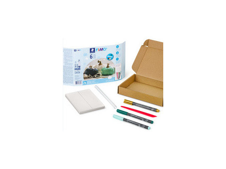 FIMO Kit pâte à modeler Autumn 'Feuille', durcit à l'air