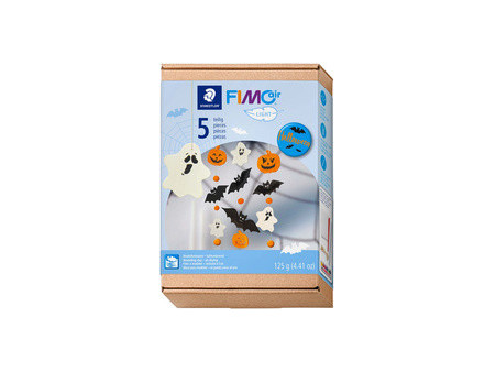 FIMO Kit pâte à modeler Halloween 'Fantômes', durcit à l'air
