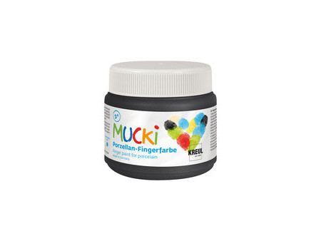 KREUL Gouache aux doigts pour porcelaine 'MUCKI', blanc