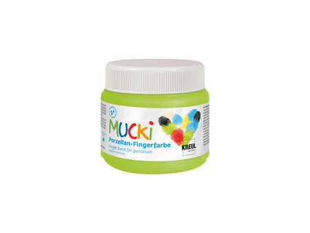 KREUL Gouache aux doigts pour porcelaine 'MUCKI', vert