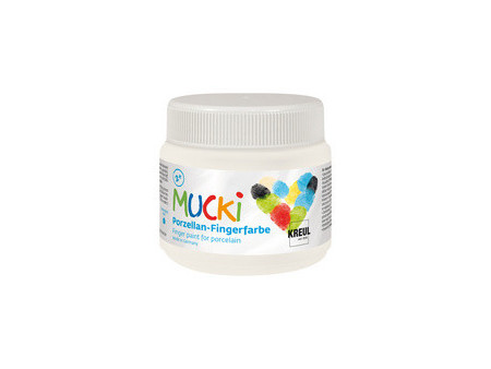 KREUL Gouache aux doigts pour porcelaine 'MUCKI', noir
