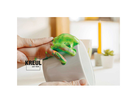 KREUL Gouache aux doigts pour porcelaine 'MUCKI', set de 6