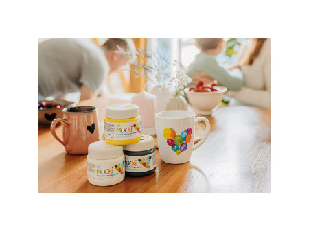 KREUL Gouache aux doigts pour porcelaine 'MUCKI', set de 6