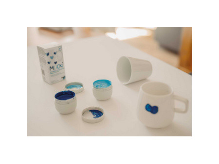 KREUL Gouache aux doigts pour porcelaine 'MUCKI', set de 2