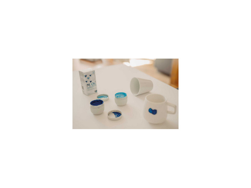KREUL Gouache aux doigts pour porcelaine 'MUCKI', set de 2