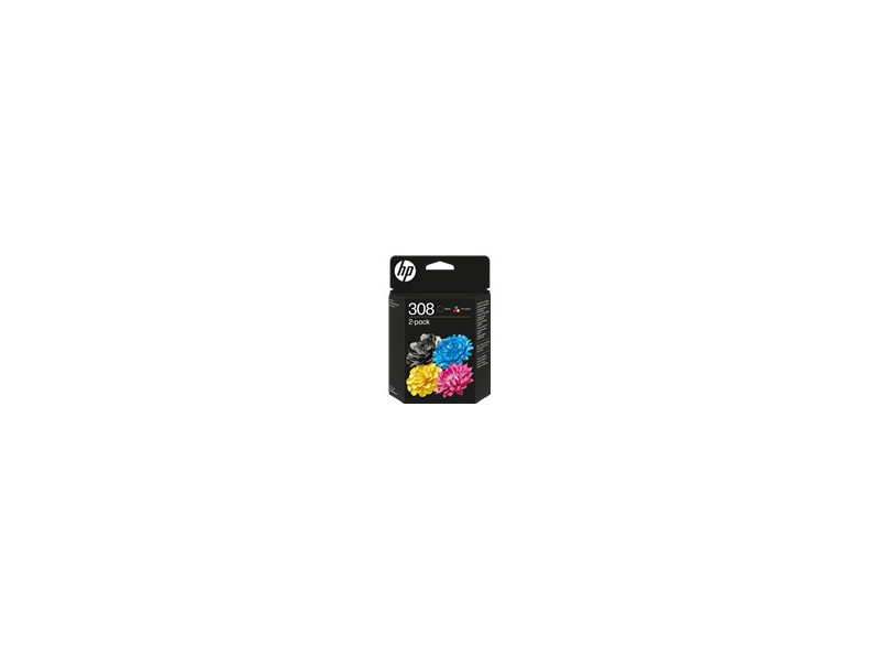 Multipack 2 cartouches - HP 308 - Noir + Couleur