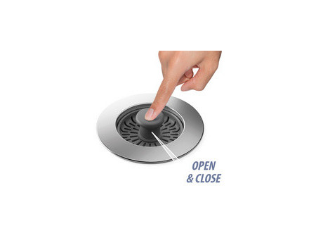 metaltex Bouchon d'évier, pour ouverture de 70 à 115 mm