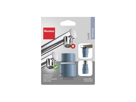 metaltex Bouchon de détartrage de robinet Lucid, silicone