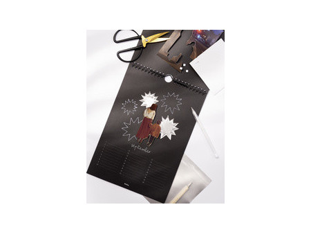 folia Calendrier mural, A4, blanc