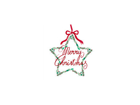PAPSTAR Serviette à motif de Noël 'Merry Christmas'