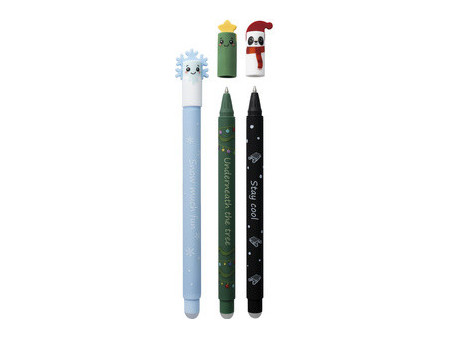 EBERHARD FABER Stylo encre gel Animal Erase it! WINTER