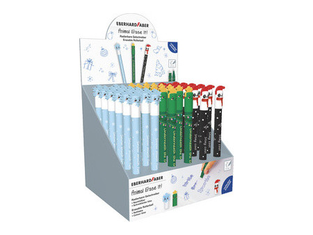 EBERHARD FABER Stylo encre gel Animal Erase it! WINTER