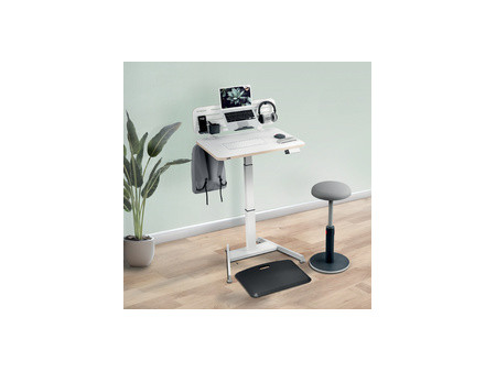 LEITZ Jeu de roulettes pour bureau 6534, gris clair