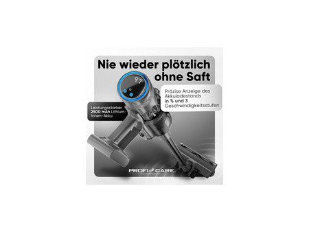 PROFI CARE Aspirateur à main / balai PC-BS 3138, turquoise