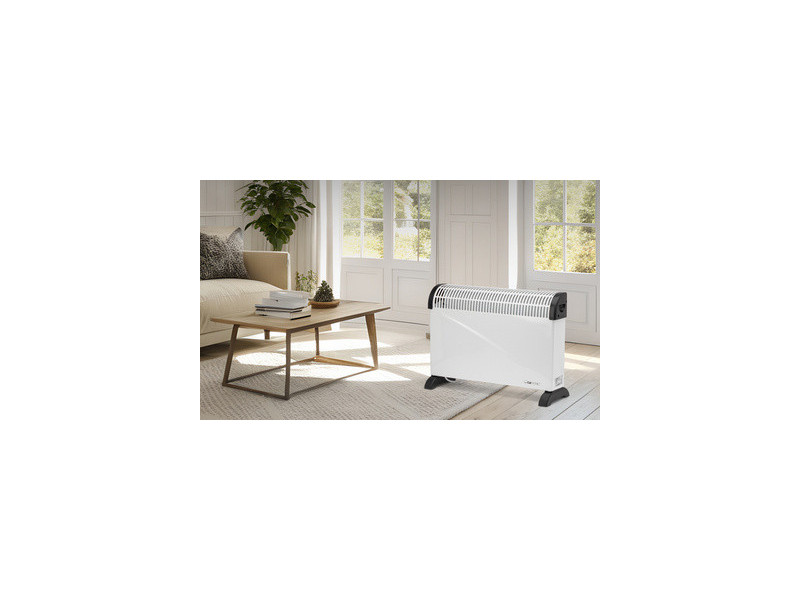 CLATRONIC Radiateur à convection KH 3077, blanc