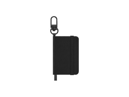 MOLESKINE Mini-carnet porte-clé, couverture rigide, noir