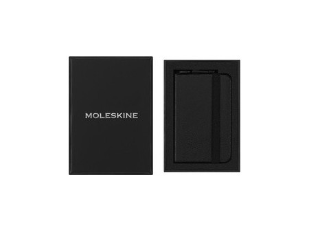 MOLESKINE Mini-carnet porte-clé, couverture rigide, noir