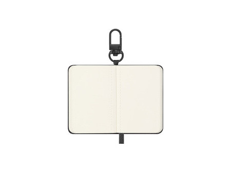 MOLESKINE Mini-carnet porte-clé, couverture rigide, noir