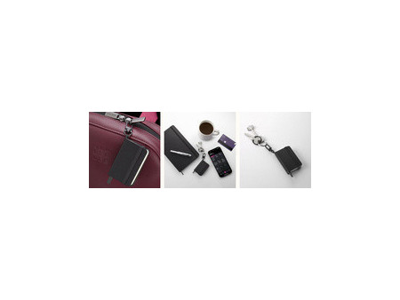 MOLESKINE Mini-carnet porte-clé, couverture rigide, noir