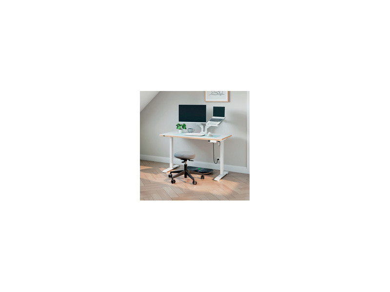 LEITZ Bureau assis-debout Ergo, électrique, blanc
