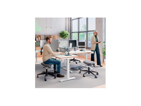 LEITZ Bureau assis-debout Ergo, électrique, blanc
