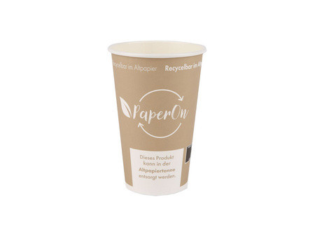 NATURE Star Gobelet pour café en papier dur 'PaperOn', 0,2 l
