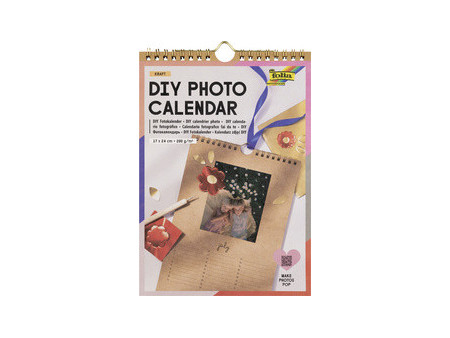 folia Calendrier mural, 170 x 240 mm, noir