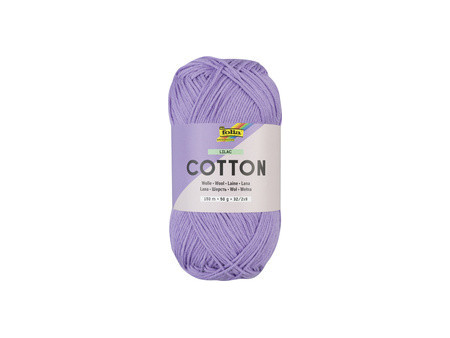 folia Fil de coton, 50 g / 150 m, grey blue