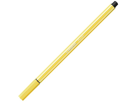 STABILO Stylo feutre Pen 68, largeur de tracé: 1,0 mm, jaune
