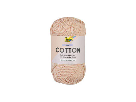 folia Fil de coton, 50 g / 150 m, black