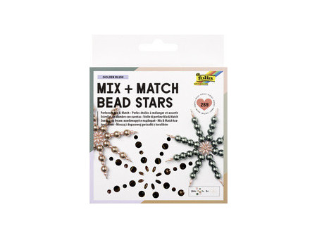 folia Kit d'étoiles en perles CLASSIC, 269 pièces