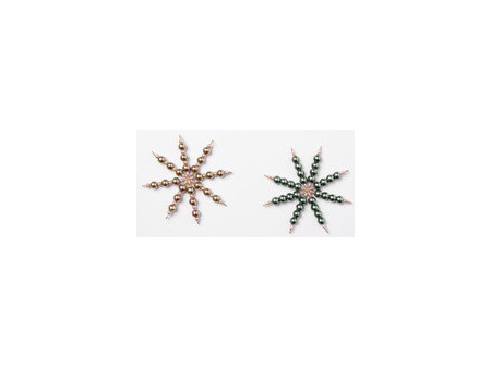 folia Kit d'étoiles en perles JOLLY WINTER, 269 pièces