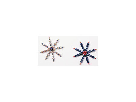 folia Kit d'étoiles en perles JOLLY WINTER, 269 pièces