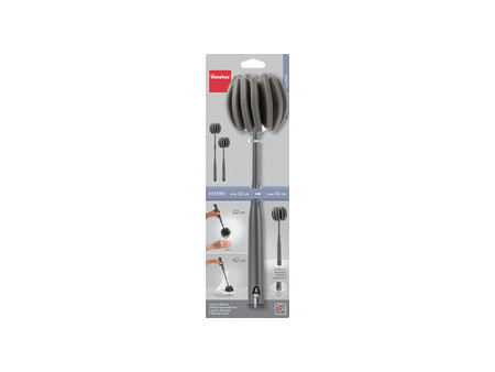 metaltex Goupillon Brush-Up, large, gris