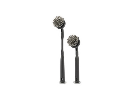 metaltex Brosse à vaisselle Brush-Up, gris