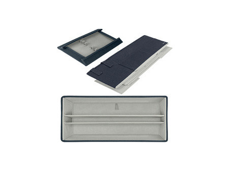 LEITZ Sac de rangement Desk Sharing avec couvercle, gris