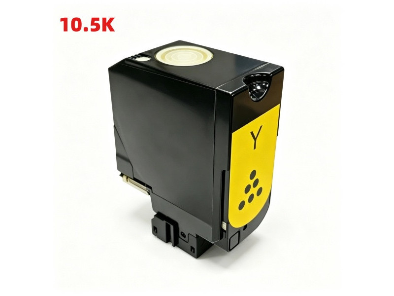 Toner compatible Lexmark 71C2HY0 - Jaune - 10.500 pages