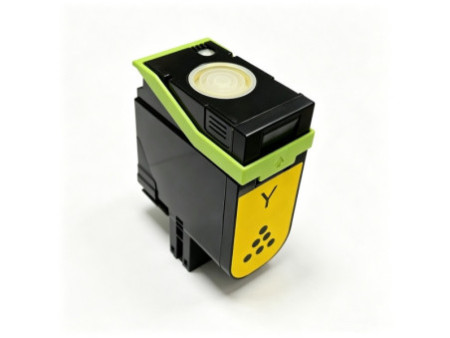 Toner compatible Lexmark 24B7551 - Jaune - 20.000 pages